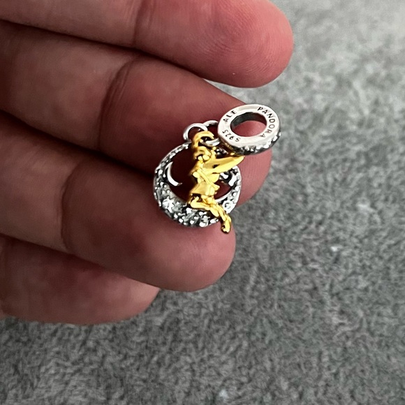 PANDORA Disney Tinker Bell Celestial Night Dangle Charm - Picture 2 of 9